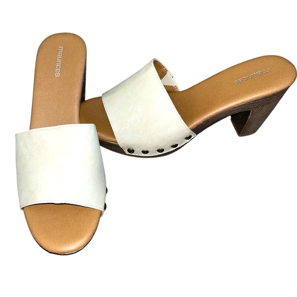 Maurice’s Stylish Round Toe Chunky Block Heels - Picture 1 of 2